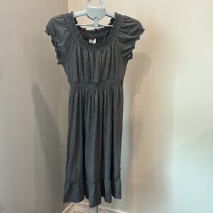 Motherhood Maternity Gray Dress, size S